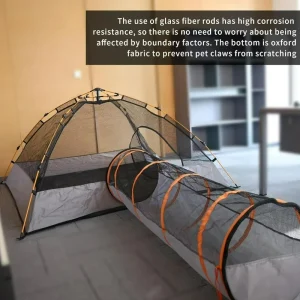 Pet Playpen Tent with Tunnel