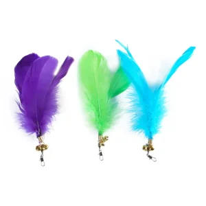 Interactive Cat Feather Toy