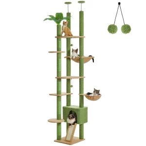 Cactus Cat Tree Floor to Ceiling