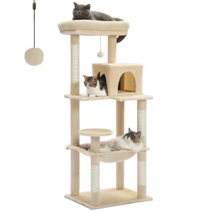 5-Level Cat Tower for Large Cats